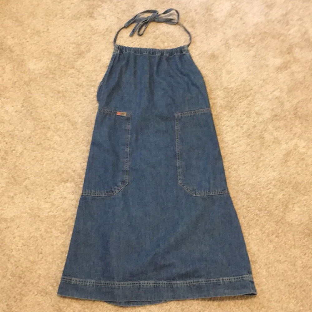 Diesel Denim Halter Dress, medium